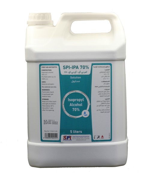 ISOPROPHY ALCOHOL 70% 5 L GALLON