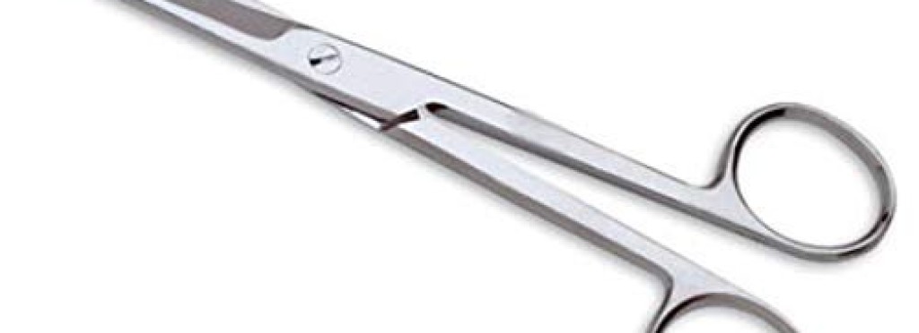 منحني عمليات مقص حاد حاد