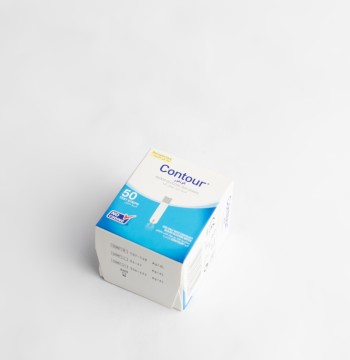 أشرطة الاختبار لجهاز اختبار جلوكوز الدم من نوع كونتور