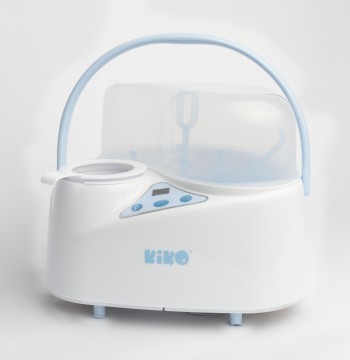 جهاز تعقيم وتسخين زجاجة الطفل Kiko 2 في 1