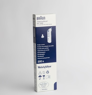 thermoscan pc200 1*20 غطاء ميزان حرارة عبر الاذن