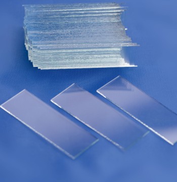 شرائح المجهر حزمة / 100 frosted edge