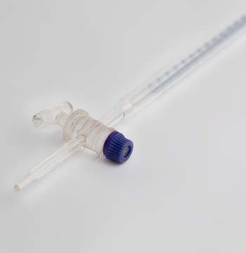 زجاجة ميكروبوريت للتحليل المختبري 25 ml