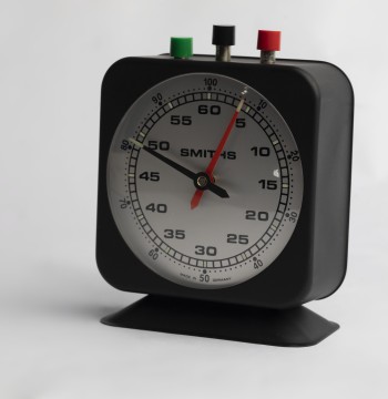 Vintage Smiths Germany Manual Winding Timer Clock NS-22G
